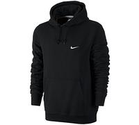 Nike Felpa con cappuccio da uomo, in cotone, taglie grandi e alte, nero, XX-Large