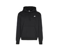 Nike Club Ft Felpa con Cappuccio da Uomo Black/Black/White M