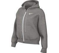 Nike Felpa con Cappuccio E Zip A Tutta Lunghezza Sportswear Phoenix Fleece - Donna, Dk Grey Heather/Sail, HJ0995-063, 2XL