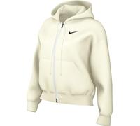 Nike Felpa con Cappuccio E Zip A Tutta Lunghezza Sportswear Phoenix Fleece - Donna, Sail/Black, HJ0995-133, 2XL