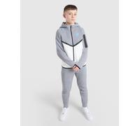 Nike Felpa con Cappuccio Full Zip Tech Fleece Junior - Grigio, grigio 10-12Y