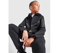 Nike Felpa con Cappuccio Full Zip Tech Fleece Junior, nero 7-8Y