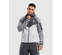 Nike Felpa con Cappuccio Full Zip Tech Mix, grigio XL