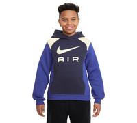 Nike Felpa Con Cappuccio Logo Air Blu Bambino M