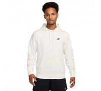 Nike Felpa Con Cappuccio Logo Piccolo Bianco Uomo L