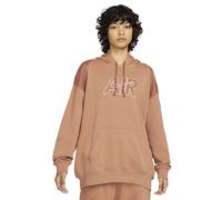 Nike Felpa Con Cappuccio Marrone Donna L