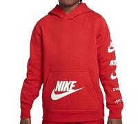 Nike Felpa con Cappuccio Unisex per Bambini
