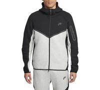 Nike Sportswear Giacca di felpa 'TECH FLEECE' grigio chiaro / nero Uomo Nike Sportswear XL grigio chiaro / nero