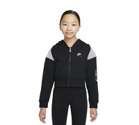 Nike Felpa Con Cerniera E Cappuccio Nero Ragazza S - Ragazzo