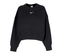 Nike - Felpa con girocollo cropped Phoenix Fleece - - Sport - Donna - Nero - L