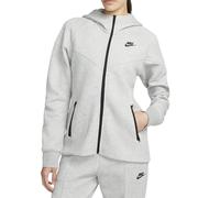 Nike Felpa da Donna con Cappuccio e Zip Tech Fleece Windrunner Grigia Codice ...