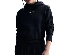 Nike Felpa da Donna con Cappuccio Phoenix Nera Nero