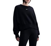 Nike Sportswear Felpa 'Phoenix Fleece' nero / bianco Donna Nike Sportswear S
