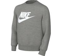 Felpa per ragazzi Nike Kids Sportswear Club Fleece - dark grey heather/white - Grigio (S)