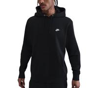 Felpa da tennis da uomo Nike Club Fleece Pullover - black/black/white - Nero (M)