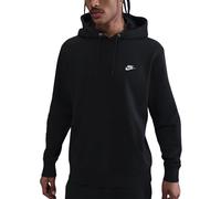 Felpa pullover in fleece con cappuccio Nike Club - Uomo - Nero S