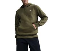Nike Felpa da Uomo con Cappuccio Club Fleece Verde Taglia S Codice FN3859-222 Verde
