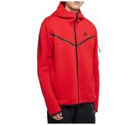 NIKE - Felpa Da Uomo Con Cappuccio E Full Zip Tech Fleece Rossa Taglia Xl Codice Cu4489-657