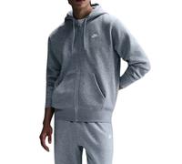 Felpa da tennis da uomo Nike Club Full-Zip Fleece - Grigio