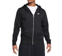 Nike Felpa da Uomo con Cappuccio e Zip Club Fleece Nera Taglia L Codice FN3861-010 Nero