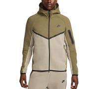 Nike Felpa da Uomo con Cappuccio e Zip Tech Fleece Verde Taglia XL Codice HV0949-222 Verde
