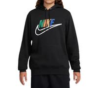 Nike Felpa da Uomo con Cappuccio in Fleece Club Futura Nera Codice FZ0772-010...