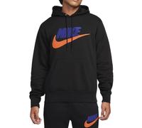 Nike Felpa da Uomo con Cappuccio in Fleece Club Nera Taglia S Codice FN3104-010 Nero