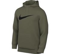 Nike Felpa Fitness Dri-Fit con Cappuccio Dry Graphic - Uomo, Medium Olive/Black, CZ2425-222, XL