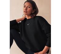 Nike Felpa girocollo in pile oversize Nike medium Nero
