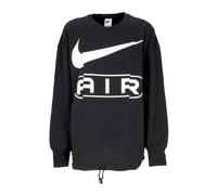 Nike - Felpa Girocollo Nero/Bianco Donna - - Sport - Donna - Nero - M