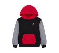 Nike Felpa Jordan Brooklyn Nero/Grigio/Rosso da Bambino 12 Anni Nero