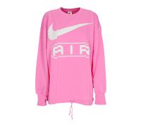 Nike - Felpa leggera con scollo a giro Air Over-oversized - - Sport - Donna - Rosa - M