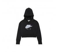 Nike Felpa Logo Air Swoosh Nero Bambina S - Ragazzo