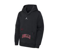 Nike Felpa Nba Con Cappuccio Bulls Nero Rosso Bambino XL
