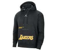 Nike Felpa Nba Lakers Flc Nero Giallo Uomo L