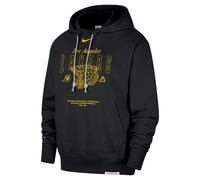 Nike Felpa Nba Lakers Std Nero Giallo Uomo XL