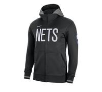 Nike Felpa Nba Nets Showtime Fz Nero Bianco Uomo S
