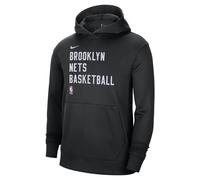Nike Felpa Nba Nets Sptlight Poly Nero Bianco Uomo XL