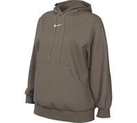Nike Felpa Pullover Oversize con Cappuccio Sportswear Phoenix Fleece - Donna, Mink Brown/Sail, DQ5860-233, XS