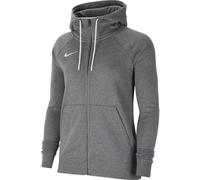 Nike Felpa Team Fleece Full Zip Grigio Scuro da Donna S Grigio