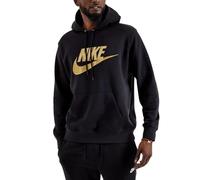 Nike Felpa da Uomo con Cappuccio Club Nera Taglia S Codice FN3868-013 Nero