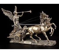 Nike Figura IN Biga Con Tromba - Greco Dea Della Vittoria - Romana Viktoria