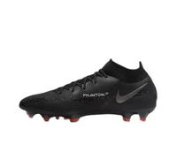 Nike Firm-Ground Soccer Cleats Phantom Gt2 Dynamic Fit Elite Fg, Black/Dk Smoke Grey-Summit White, CZ9889-001, 46 EU (12 US)