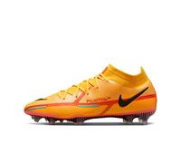 Nike Phantom Gt2 Dynamic Fit Elite Fg, Firm-Ground Soccer Cleats Unisex-Adulto, Laser Orange/Black-Total Orange, 44 EU