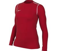 Nike FJ3006-657 W NK DF PARK20 Crew Top R Maglia Lunga Donna University Red/White/White Taglia XL