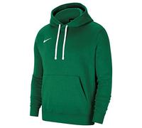 Nike Flc Park20 Felpa con Cappuccio, Pine Green/White/White, S Uomo