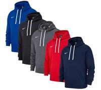 Nike Flc Park20 Po, Camicia Uomo, Charcoal Heathr/White/White, XL