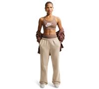 Nike fleece Donna - Pantaloni Bianco - Taglia 34 - Jersey di cotone White 34