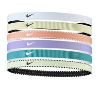 Nike Flex Classic 6PK Fascia per capelli da donna Lilac Ice/Dusty Cactus/White One Size