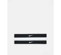 Nike - Flex Classic - Confezione da 3 fasce ampie nere e bianche-Nero One Size